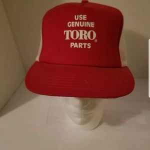 Vintage Toro Use Genuine Parts Snapback Hat